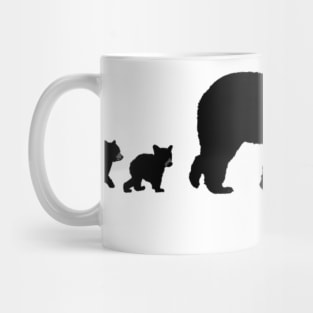 Mama Bear and Her Cubs Mug